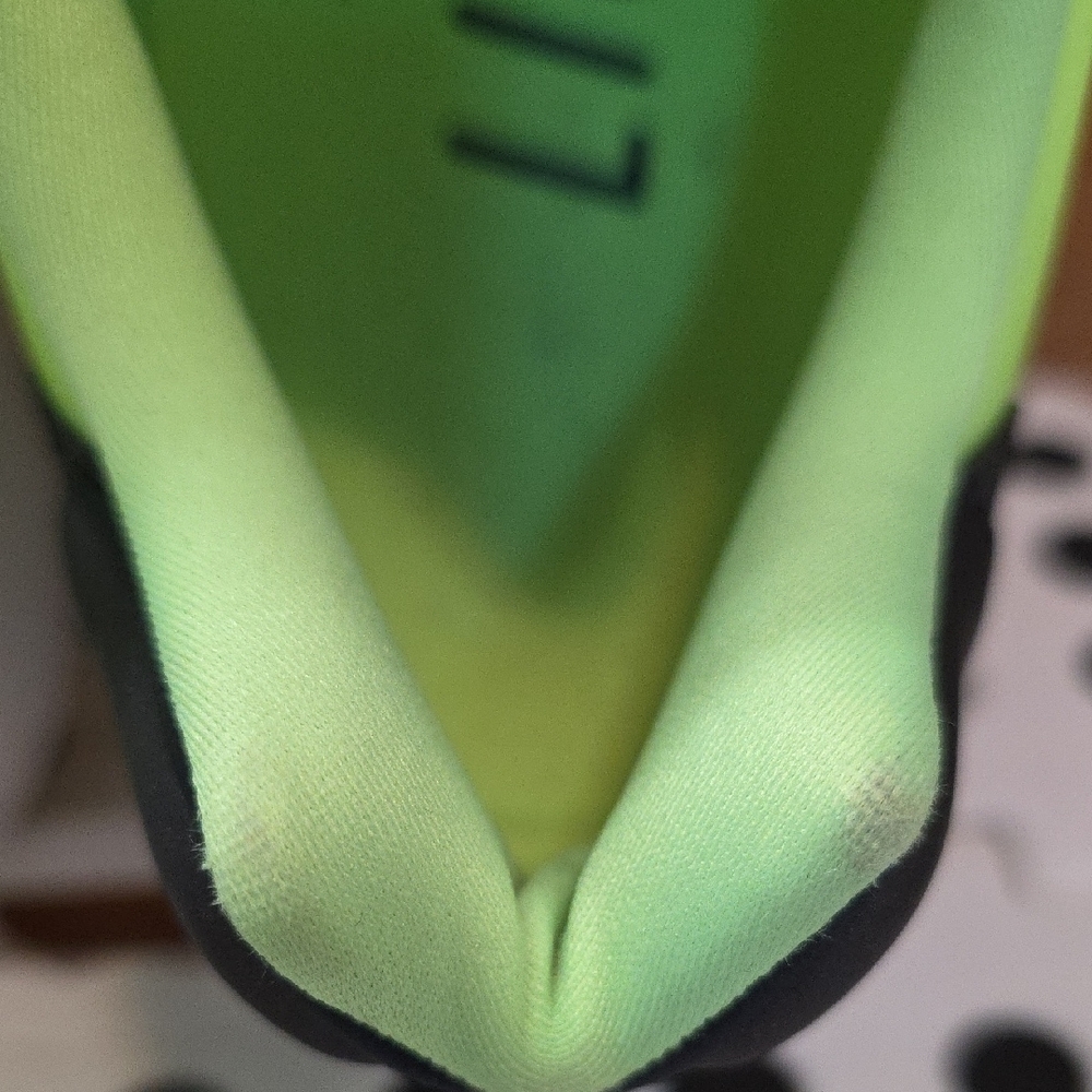 Adidas Lightstrike Neon Green and Blue Athletic Shoes. Size 11 - Picture 7 of 13